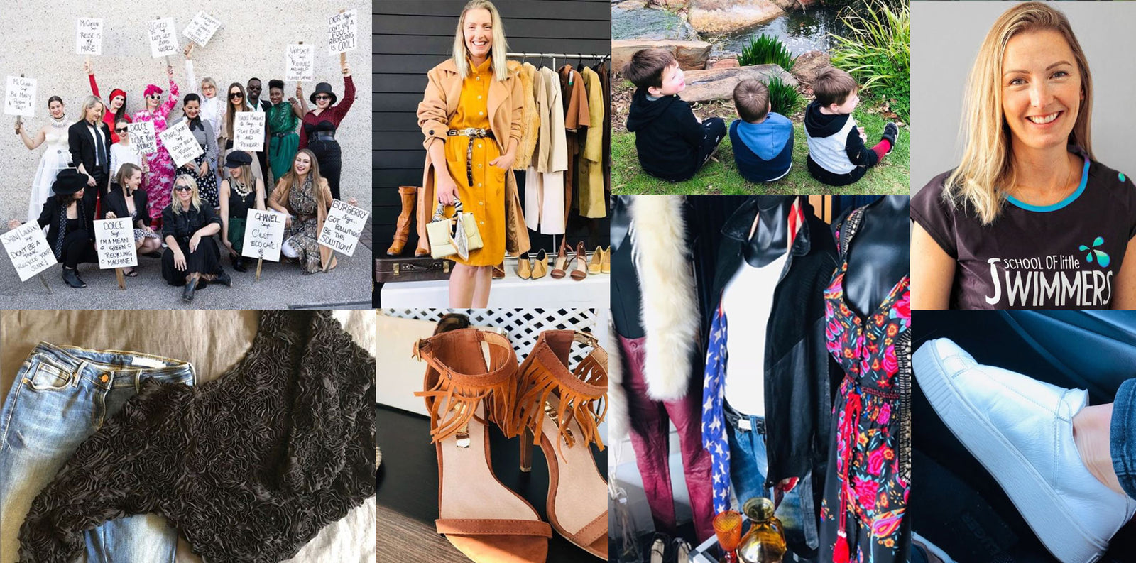 The Fusion of Look Twice, Styling, Thrifting and Swimming