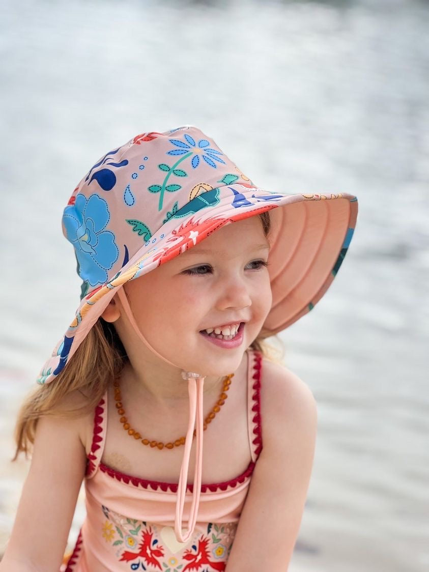 Baby necklace by Nature's Child made with genuine baltic amber. Fits a baby from 3 months to 7 years old. Worn by all Australian children. Part of a green parenting style. natural parenting with healing properties. Cognac honey gold colour of rich amber. jewellery for babies, toddlers and children. Natural amber beaded necklace for infants.