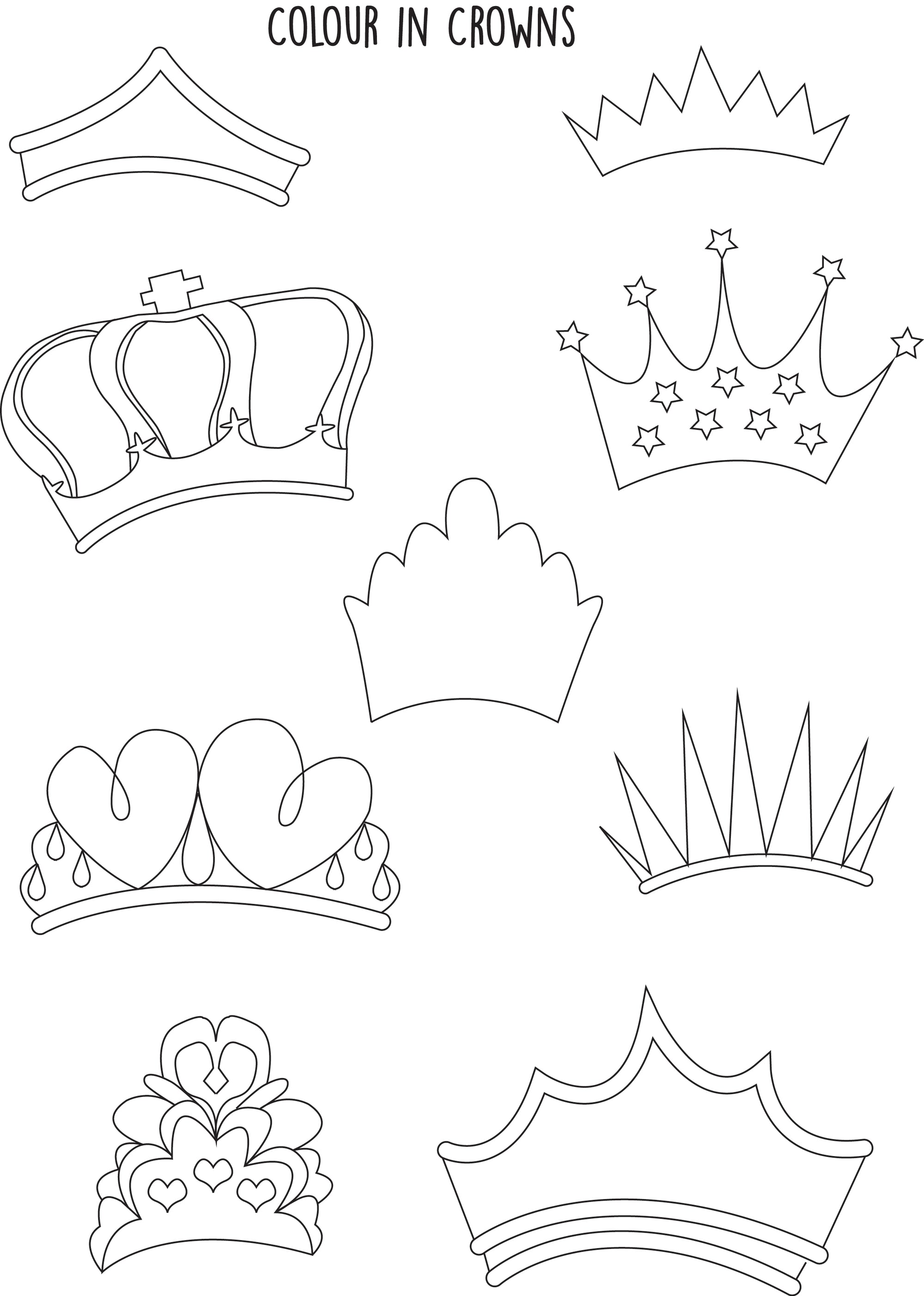 Colour in Crowns