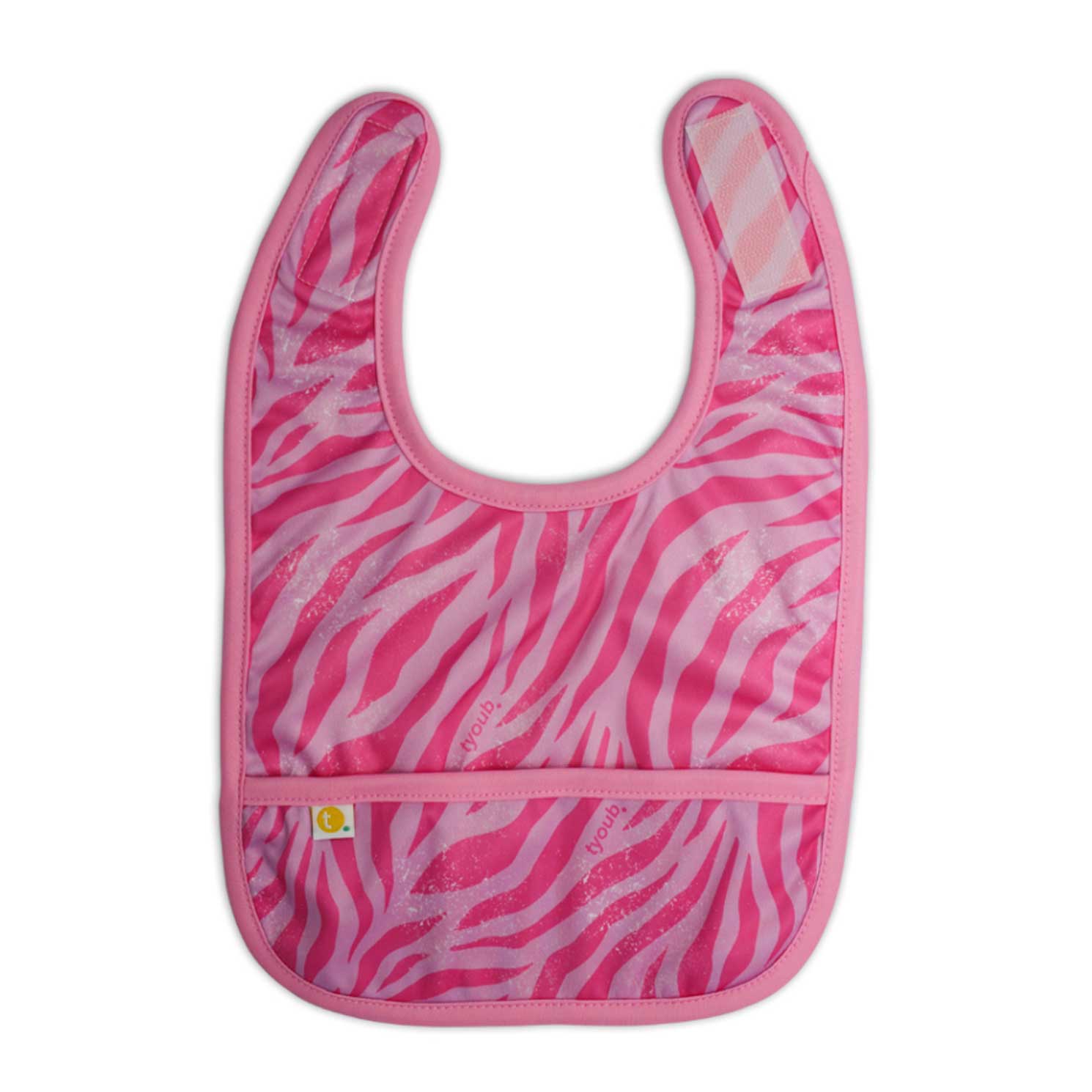Tyoub Baby Bib Stay-dry - Tiger Pink