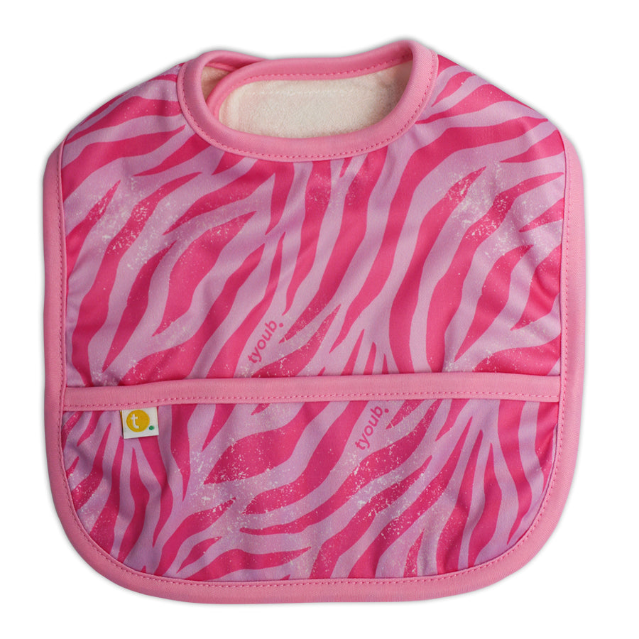 Tyoub Baby Bib Stay-dry - Tiger Pink
