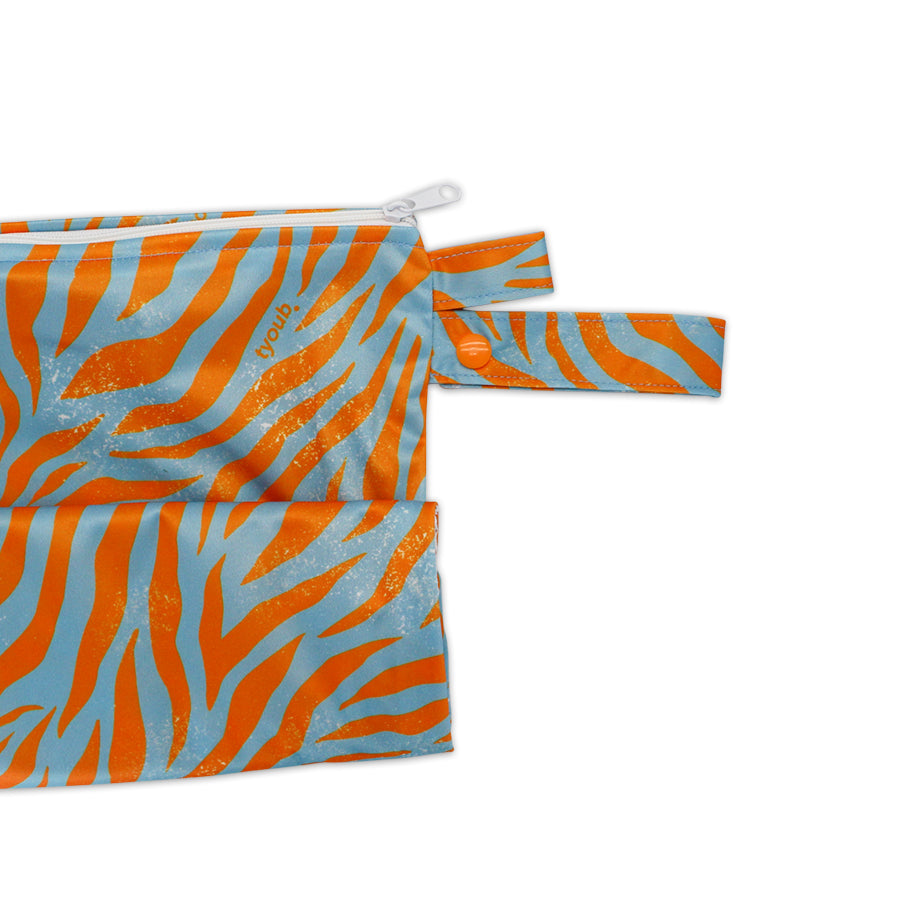 Tyoub Big Wet Bag – Tiger Blue Orange