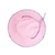 Inside view of Tyoub kids’ ruffle sun hat, showing pink gingham reverse check lining, chin strap with pull-closure, neat stitching and quality finish, crafted from sustainable recycled polyester fabric.