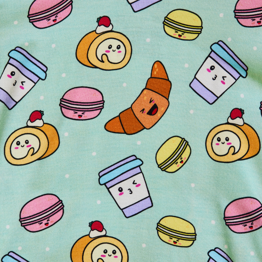 Baby Long Sleeve Bamboo Romper Pâtisserie