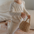 Kids Bamboo Long John Pyjama Set Oatmeal
