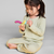 Kids Bamboo Long John Pyjama Sage
