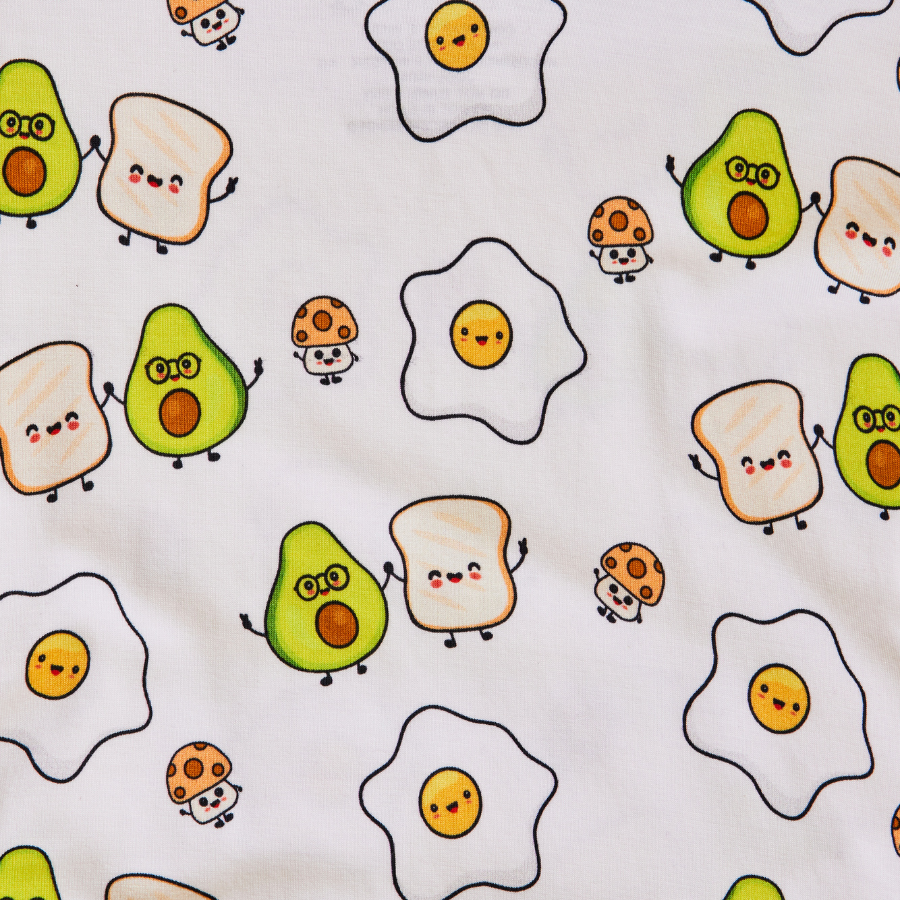 Kids Bamboo Long John Pyjama Brekkie