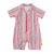 Tyoub Kids Short Sleeve Explorer UPF50+ Sunsuit Gelato Stripe