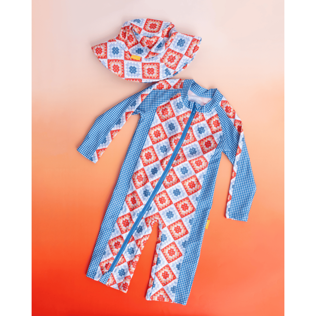 Modern Retro Granny Square Wide Brim Bucket Hat – Sun-Smart Style
Modern Retro Granny Square Kids’ Wide Brim Bucket Hat
Kids’ Sun-Safe Bucket Hat – Modern Retro Granny Square
Modern Retro crochet Baby & Kids Sun Hat
Kids’ Wide Brim Swim Hat – Modern Retro Crochet Square
Toddler Sun Hat