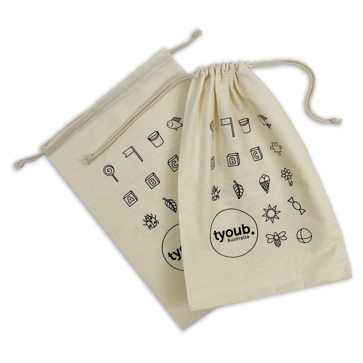 Tyoub Kids Embroidered Swimsuit Vanilla Fire Bird Placement Print