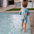 Tyoub Long Sleeve All-In-One Sunsuit Skulls Amigo Kids