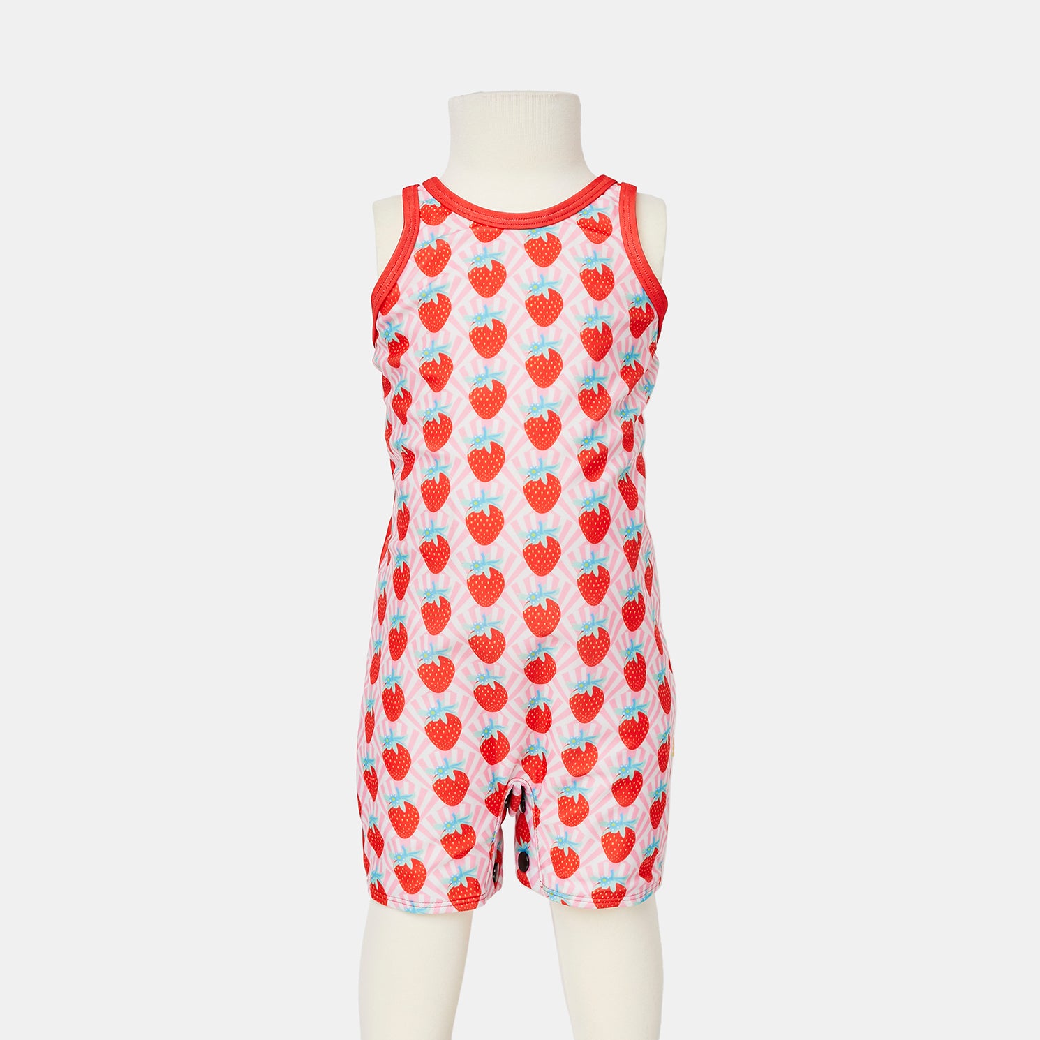 Tyoub Kids Racer Back Kneesuit Zoot Strawberry | Red