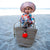 Tyoub Kids Wide Brim Bucket Hat Phoenix Vanilla