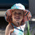 Tyoub Kids Wide Brim Bucket Hat Skulls Serape Stripe